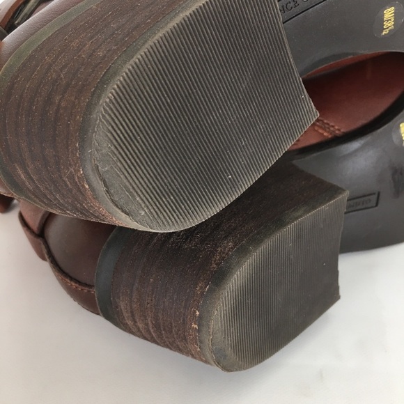 Vince Camuto Womens Size 8 Peamer Ankle Boot Bootie Brown Leather - Picture 8 of 13